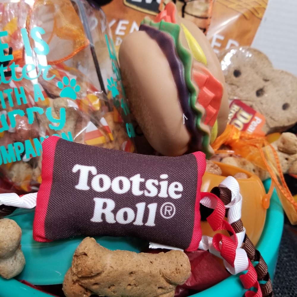 Dog Dish & Treat Container Halloween Gift for pups - Picture 4 of 7